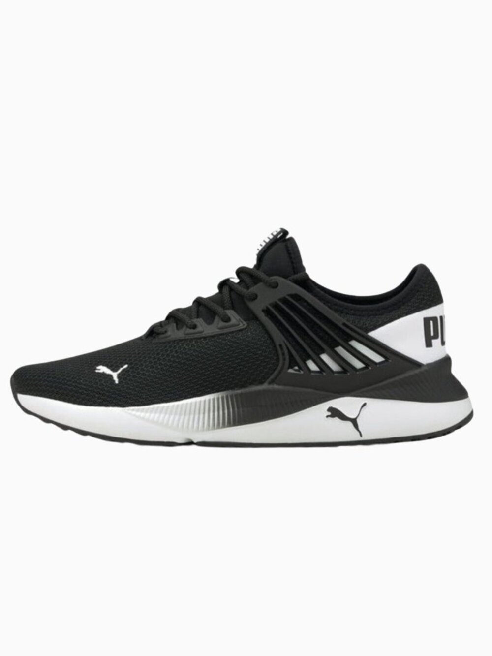 Puma Pacer Future Black Mesh Sneakers Mens Sz 11.5 Classic Athletic Shoes Sporty